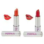 Perpaa Orange, Red Lipstick (Pack Of 2)