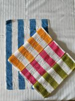 KS IMPEX Cabana Stripe Hand Towel Pack of 3 Assorted