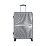Yayavar Berlin Metalic Silver Polycarbonate Hard Trolley Bags 1 Pcs 75CM