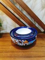 Caffeine Multicolor Serving Bowl (Pack Of 4)