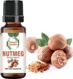 botanic garden Nutmeg/Myristica fragrans For Acne, Pimples,Gastrointestinal Spasm, Nausea, Upset Stomach,Rheumatism, Arthritis, Muscle Ache and Pains, Insomnia,Restlessness, Nervousness, Tension/Undiluted 100% Pure Essential Oil (10 ml)