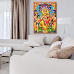 Surmul Multicolor Sunboard Medium New Best Poster God Poster Vishkarma Ji