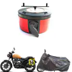 Bike Blazer Semi-Automatic Portable Motorbike Body cover for Royal Enfield all models