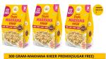 Baal Bhog Fox Nuts Sugar free Makhana kheer premix(Phool Makhana kheer Mix) 300g |Enjoy by adding 500ml Milk to each packet of Makhana kheer mix| Consumed in Fasting|Lotus Seeds kheer|sweet Food | Rich In Nutrients (Makhana kheer premix 100gm Pack Of 3)