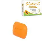 Gluta-C Intense Whitening Face And Body Soap With Papaya Enzymes, 135 G For Men And Women