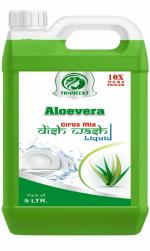 TRAYTEXT Alovera Dish Washing Liquid, Dish Wash Gel,Dishwash Bar (5LTR)