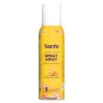 Sanfe Painless & Detan Hair Removal Spray Crean - 200 ml | For Chest, Legs, Arms & UnderArm | Removes Hair in 10 Minutes with Skin Detan | Orange Peel, Aloevera, Vitamin E & Niacinamide