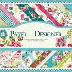 Qatalitic Paper Designer Pattern Design Printed Papers For Art And Craft, Diy Greeting Card Making And Project Book Making (Vs8005, 8 X 8 Inch), Set O