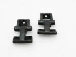 GMJ AUTOPARTS & ACCESSORIES-Maruti Gypsy Windshield Frame Hinges | Gypsy Windshield fold down Plastic Hinges 2 Pc black colour