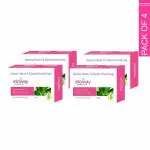 Eloway Aloevera Glycerin Beauty Soap For Soft and Glowing Skin 100g Each Pack of 6