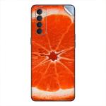GADGETSWRAP Printed Vinyl Skin Sticker for Oppo Reno 4 Pro - orange slices background