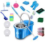 SP Creation Stainless Steel Bucket Mop With 2 Refill and Multiple items
