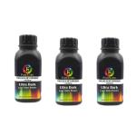 Print Star 140gms Ultra Dark Toner Powder for HP 12A/15A/49A/53A Canon FX9 Toner Powder Single Color Toner (Black) (Pack of 3)