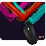 Tizum Mouse Pad for Laptop, Notebook, MacBook Pro, Gaming Computer (9.4 * 7.9 Inches), Alpha