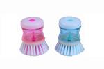 URBAN BUY Plastic Sink Cleaning Brush and, MultiColour & (Pack of 2)