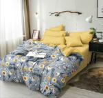 SAVOY CONCEPTS Elastic Fitted Multicolor Cotton Solid 1 Double Fitted Bedsheet with 2 Pillow Covers 78 x 72 inch FITT_054-DOUBLE BED