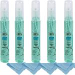 Admiz Darix MultiAdmizPurpose Cleaning Gel spray with Cloth Home/TV/Computer/Mobile/Almirahs/Doors/Screen Dusting Cleaner Kit for LED and LCD Screens 5 Spray bottles | 100ml Each for Computers, Gaming, Laptops, Mobiles (5/100)