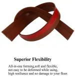 Self-Adhesive Silicon Door/Window Shield Tape Door Bottom Sealing Strip Weather Stripping Door Seal Strip for Air Gap Cockroach Insect Bugs Draft Stopper Waterproof and Soundproof