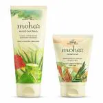 MOHA HERBAL FACE WASH 200 ml & MOHA HERBAL SCRUB 100 g