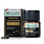 Dr. VAIDYA'S new age ayurveda Herbo24Turbo Shilajit Resin in Softgel Capsules, 100g