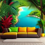 Love Creation 12x18 Size poster print for creative wall art- paradise-found-print-10248(Non Sticker)