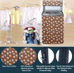 Aayva Unique Fashion Top Loading Washing Machine Cover (Width: 66 cm, Multicolor)