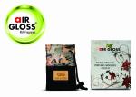 Air Gloss Love Car Perfumes|Hanging Raxine Bag with 2 Perfume Cakes | Car Air Freshener with Eco Friendly - Made in India