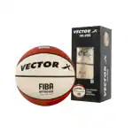 Vector X HG-200 Professional Basketball Men's Size 7 Ball Without Air Pump Rubber Basketball Size 7