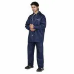 Pearlie Bright Unisex Reversible Rainwear/Raincoat NAVY BLUE XXL