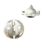 FIRST FRONT Aluminium Gujiya Mould With 1 Pcs Aluminum Modak, Multicolour, Pack of 2