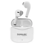 Sonilex SL-BT-208 Sound Track Wireless Headset Bluetooth Headset (White, True Wireless)