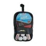 Stag Iconic Rally Table Tennis Set All in One Ping Pong Playset with Professional Rackets and ABS White Balls