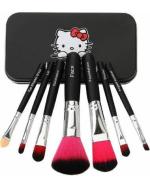 Glemmi Makeup Brush Pink Black Pack of 7