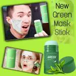 OPTRA-Powerfeel Green Tea Purifying Clay Stick Mask Oil Control Anti Acne Eggplant Solid Face Shaping