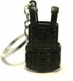 Blue Aura Shibu Black Steel Player Unknowns Battlegrounds Pubg Level 3 Vest Key Chain