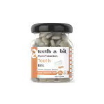 teeth-a-bit Multi-Protection Clove Cinnamon Mint Tooth Bits, SLS Free Plant Based Toothpaste Tablets (60 Count)
