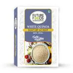 Future Foods Premium White Quinoa | Whole Grain | Sweet & Nutty Flavour | Gluten Free | Plant-Based Source of Protein | High Fiber & Protein | 450g