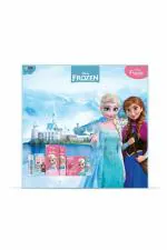 Disney Frozen Princess By Renee Gift Set, For Pre-Teen Girls, Includes Lipbalm, Lipstick, Lip Gloss, Nail polish & Makeup Kit that Includes Eyeshadows, Lip Butter, Lip Tint, Cruelty-Free & vegan