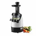 USHA CPJ 382S Cold Press 200 W Juicer (2 Jars, White, Black)