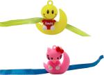 Kavim Kids Rakhi (Smile,Kitty Soft Eraser Rakhi 2 Set)
