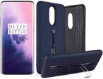 CarryWrap Back Cover for Oneplus 7 Pro (Blue, Dual Protection)