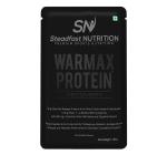 Steadfast Nutrition WARMAX Protein | Chocolate flavour | 32 g Ultra fast released protein | 14.8 g of EAAs & 7.1 g of BCAA per serving | Net weight: 30 sachets x 40 g