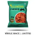 GLOWING FARMER Premium Fresh Jaipatri /Japatri / Javitri / Mace Spice Whole Flower 25g