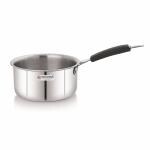Coconut Fusion Stainless Steel Induction Triply Sauce Pan 1 L