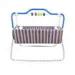 SWING 'N' FLY Foldable Baby Cradle with Swing, Jhula Palna for New Born Babies | Comfortable Multi-Use Baby Cradle, baggi/palna for Baby Comfort Sleep
