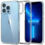 Spigen Crystal Clear Polycarbonate Ultra Hybrid Back Cover Case For Iphone 13 Pro Max