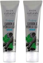 Avon Naturals Carbon And Parrilla Leave Cleanser 100 gm Each - Pack Of 2