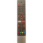 AKSHITA TRADING HS-7700J Remote Control for LCD LED Skyworth TV with Voice Netflix Google Play Function (Black)