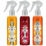 St. John Room Freshener Spray for Home and Office -Jasmine Sandalwood, Rose Lilly & Orange Rajnigandha for Long Lasting Fragrance 250ml Each (Pack of 3)