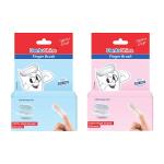 DentoShine Ultra Soft Finger Brush (Pink, Blue, Pack of 2)